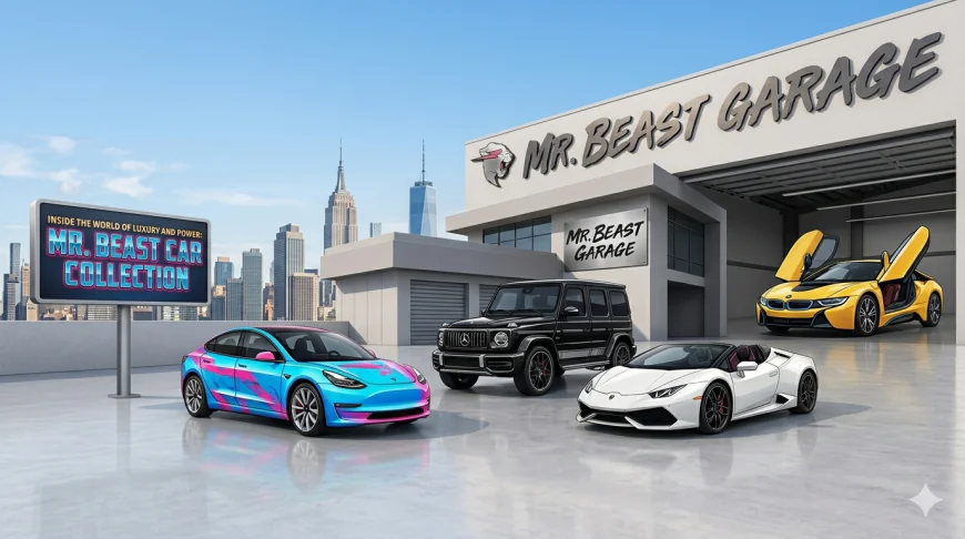 Inside the World of Luxury and Power: Mr. Beast Car Collection