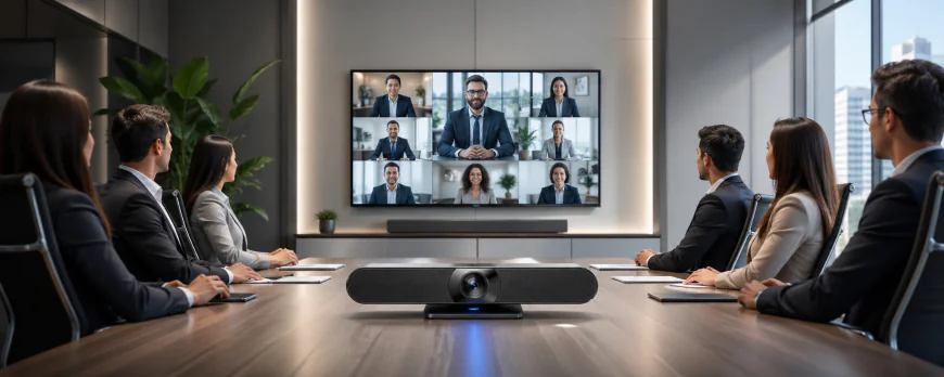 Upgrade Your Meetings with an All-in-One Video Conference Camera with Mic and Speaker