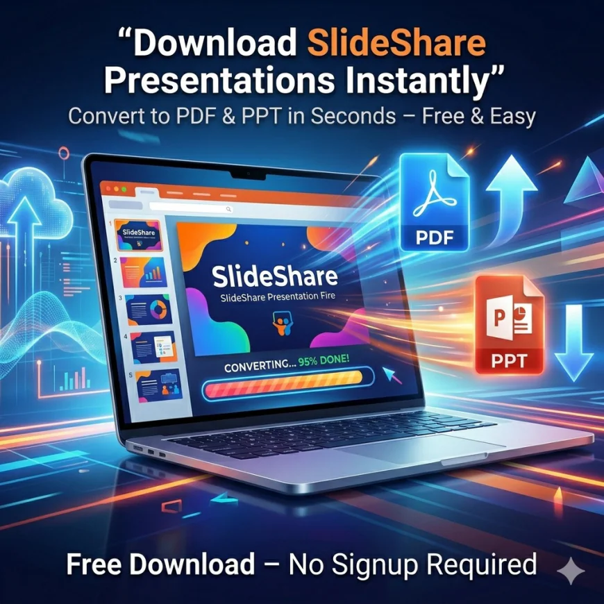SlideShare Downloader – Download Any Presentation Free in Seconds