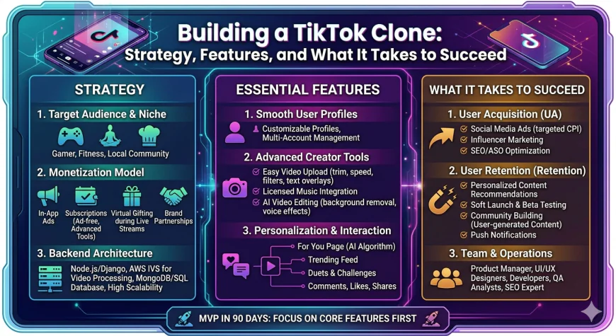 TikTok Clone App: A Smart Way to Build the Next Viral Video Platform