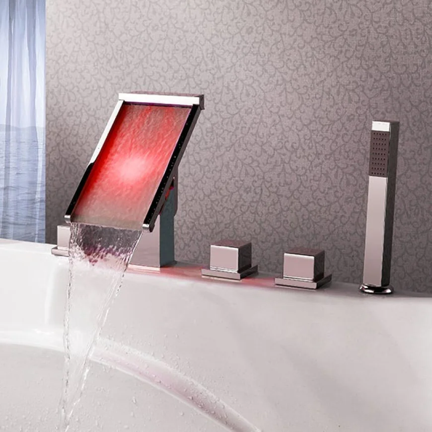 Why Should You Choose an LED Waterfall Vessel Faucet for Your Bathroom?