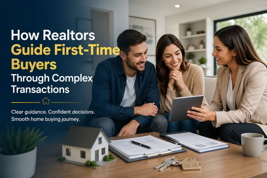 How Realtors Guide First-Time Buyers Through Complex Transactions