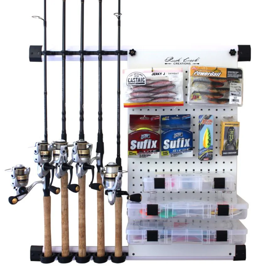 The Ultimate Garage Hack: Streamlining Your Fishing Gear with Wall-Mounted Storage