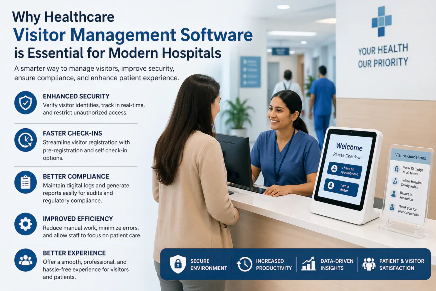Why Healthcare Visitor Management Software is Essential for Modern Hospitals