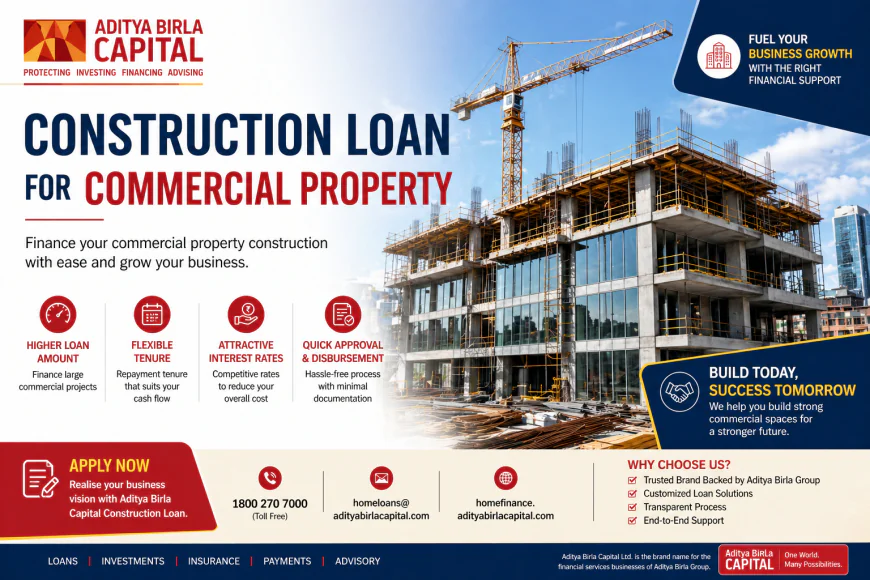 Commercial Property Construction Loans Explained for Developers