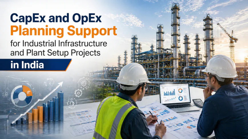 CapEx and OpEx Planning Support for Industrial Infrastructure and Plant Setup Projects in India