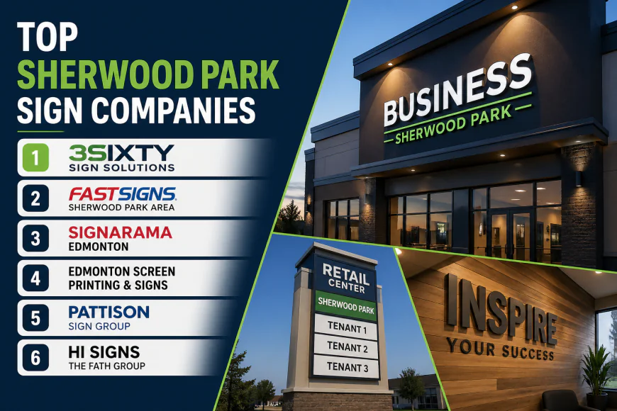 Top Sherwood Park Sign Companies to Elevate Your Business Visibility