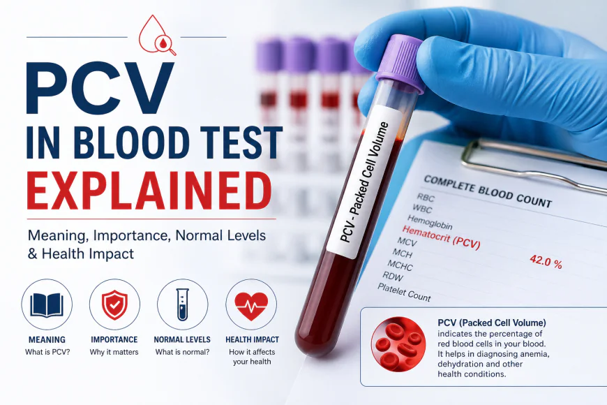 PCV in Blood Test Explained: Meaning, Importance, Normal Levels & Health Impact
