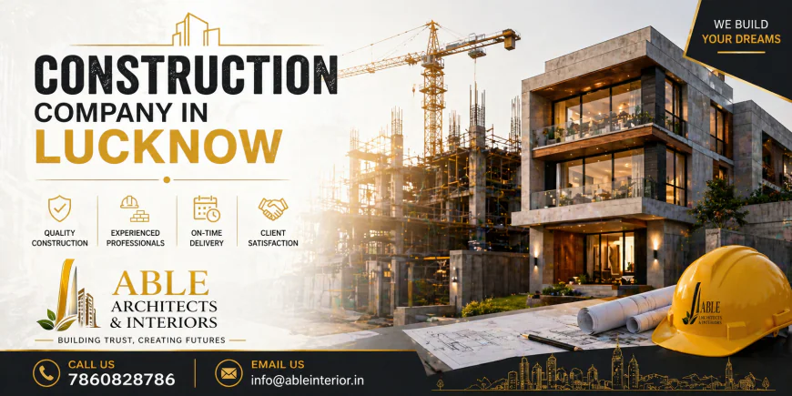 Innovative Construction Company in Lucknow for Homes