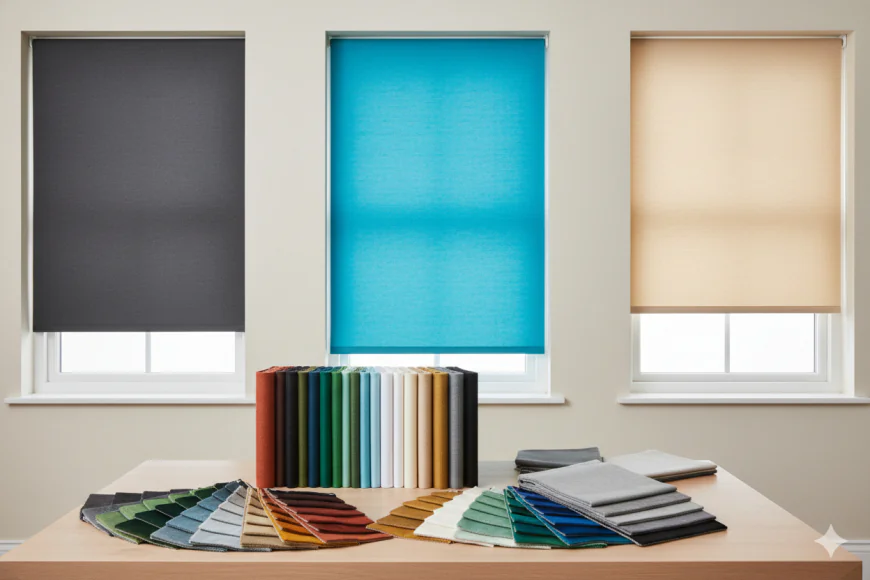 Best Roller Blind Colours and Fabric Trends for Stylish Home Interiors