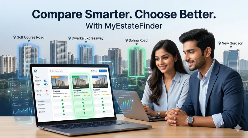 MyEstateFinder – Your Smart Partner for Gurgaon Real Estate Discovery