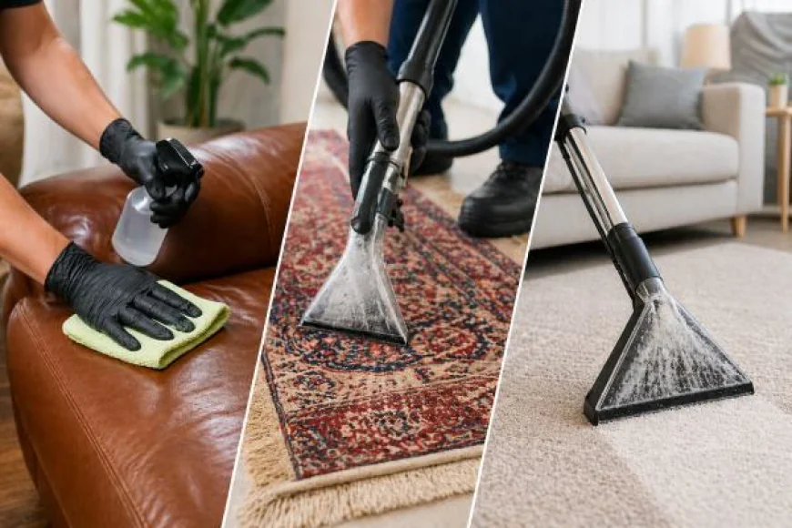 Complete Cleaning Care in Perth for Leather, Rugs & Carpets