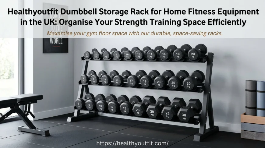 Healthyoutfit Dumbbell Storage Rack for Home Fitness Equipment in the UK: Organise Your Strength Training Space Efficiently