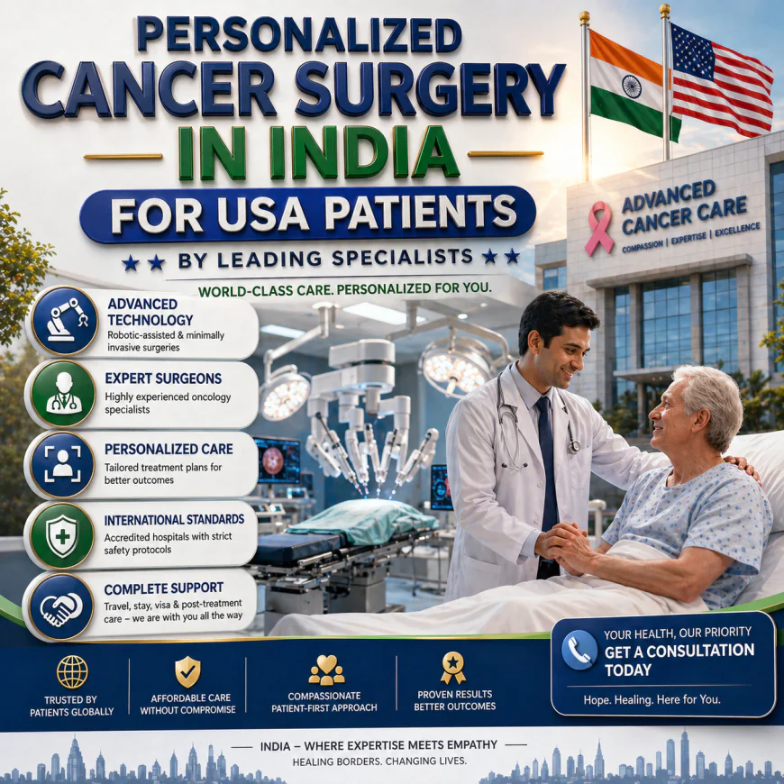 Personalized Cancer Surgery in India for USA Patients by Leading Specialists