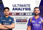The KKR vs GT IPL 2026 Conditions 60 predict everything
