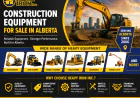 Construction Equipment for Sale in Alberta: Find Reliable Heavy Machinery for Every Job Site
