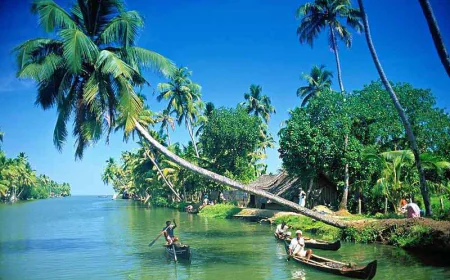 Delhi to Kerala Tour Package for 5 Days, 6 Days & 7 Days Itinerary