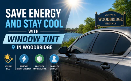 Save Energy and Stay Cool with Window Tint in Woodbridge
