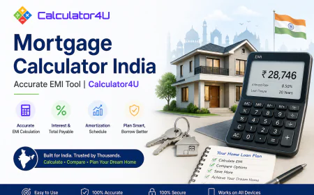 Mortgage Calculator India – Accurate EMI Tool | Calculator4U