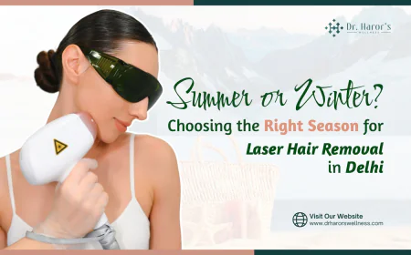 Summer or Winter? Choosing the Right Season for Laser Hair Removal in Delhi