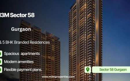 M3M Sector 58, Gurgaon – Premium Living Redefined