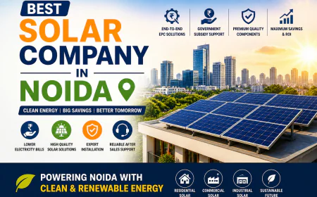 Best Solar Company in Noida – A Complete Guide to Choosing the Right Solar Partner