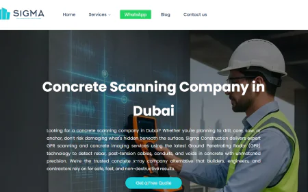 Built on Accuracy: How Sigma Redefines Concrete Scanning in Dubai
