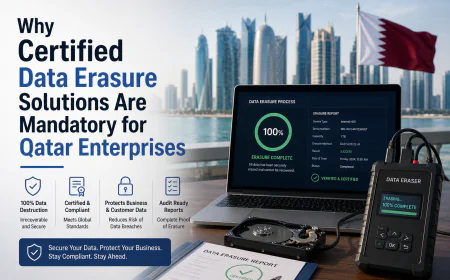 Why Certified Data Erasure Solutions Are Mandatory for Qatar Enterprises