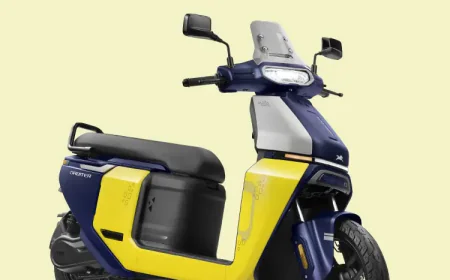 TVS Orbiter Electric Scooter – Unique Design & Electric Future