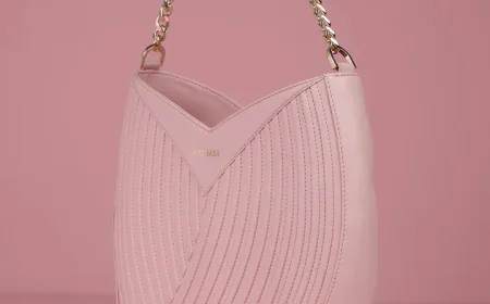 Tulip Tote Bags for Women: A Perfect Blend of Pink Charm & Brown Leather Luxury