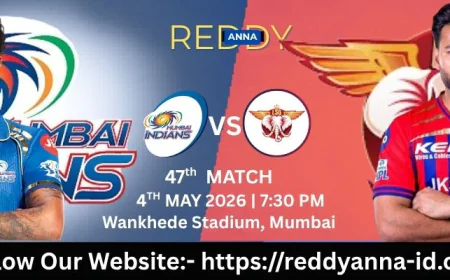 Match 47 – MI vs LSG Fight for Revival: Key Insights and Updates on Reddy Anna ID