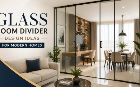 Glass Room Divider Design Ideas for Modern Homes