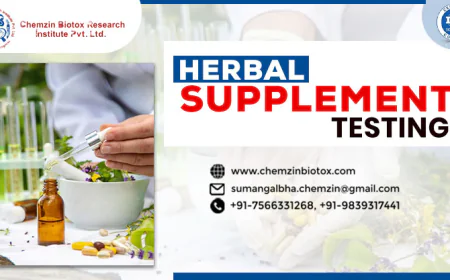 Herbal Supplement Testing Labs in India – Chemzin Biotox