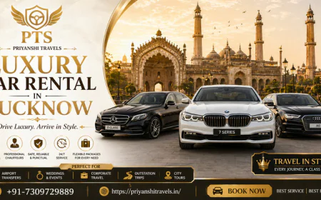 Luxury Car Rental in Lucknow – Experience Comfort & Style Today
