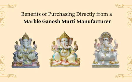 Benefits of Purchasing Directly from a Marble Ganesh Murti Manufacturer