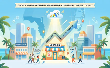 How Google Ads Management Miami Helps Businesses Compete Locally