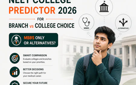 NEET College Predictor 2026 for Branch vs College Choice: MBBS Only or Alternatives?