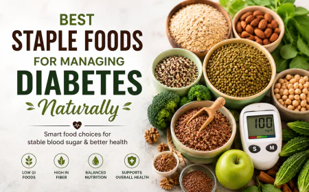 Best Staple Foods for Managing Diabetes Naturally