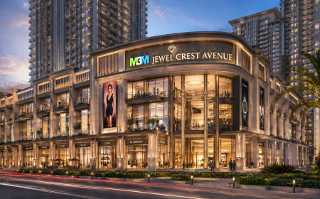 M3M Jewel Crest Avenue Noida – A Detailed Review of Commercial Spaces, Floor Plan & Investment Potential
