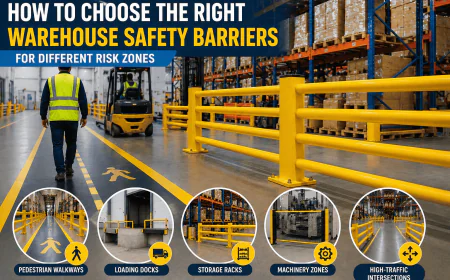 How to Choose the Right Warehouse Safety Barriers for Different Risk Zones