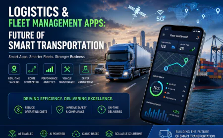 Logistics & Fleet Management Apps: Future of Smart Transportation