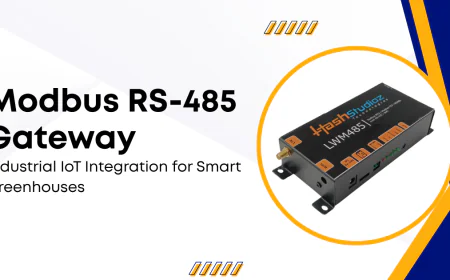 Modbus RS-485 Gateway: Industrial IoT Integration for Smart Greenhouses