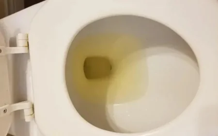 Why is my poop turning the toilet water yellow?