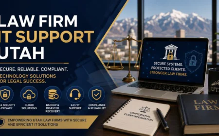 Law Firm IT Support Utah for Secure Legal Operations