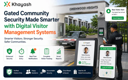 Gated Community Security Made Smarter with Digital Visitor Management Systems