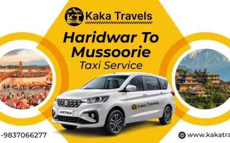 Haridwar to Mussoorie Taxi Service – Cab Booking Tips for Peak Season Travel