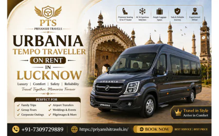 Urbania on Rent in Lucknow Luxury Travel for Family Trips