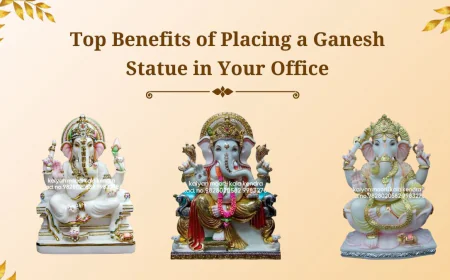 Top Benefits of Placing a Ganesh Statue in Your Office