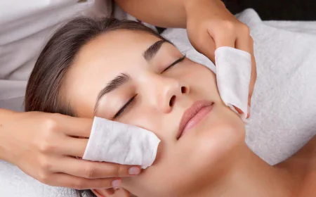 What Products Use In Deep Cleansing Facial?