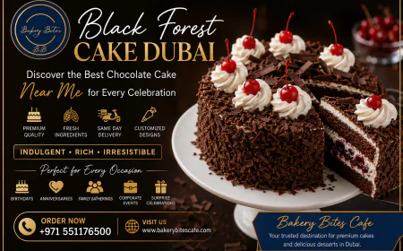 Black Forest Cake Dubai – Discover the Best Chocolate Cake Near Me for Every Celebration